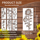 🔥Summer Sale -49% OFF🌻Garden Fence Large Flower Stencils🖌️DIY decoration