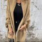 🔥 Γυναικείο μακρύ μανίκι Casual Tassel Shawl Coat