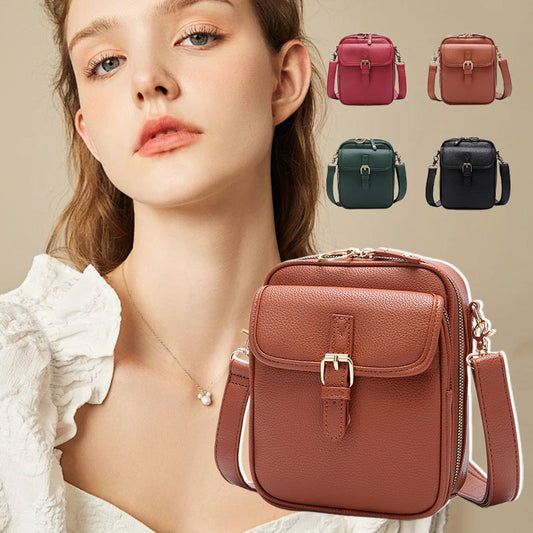 👜Μεγάλης χωρητικότητας vintage crossbody τσάντα
