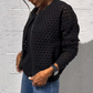 🎉【S-3XL】💖Γυναικεία casual φερμουάρ πλεκτό σακάκι με κοίλο σχέδιο