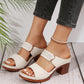 🎉Sandale pentru femei cu călcâi înalt Slip-On🎁