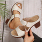 🎉Sandale pentru femei cu călcâi înalt Slip-On🎁