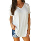 🎊2025 Εκρηκτικός μεγάλος σχεδιασμός V-Neck🎊【S-4XL】✨η τέλεια επιλογή για γυναίκες με μεγάλα μεγέθη!