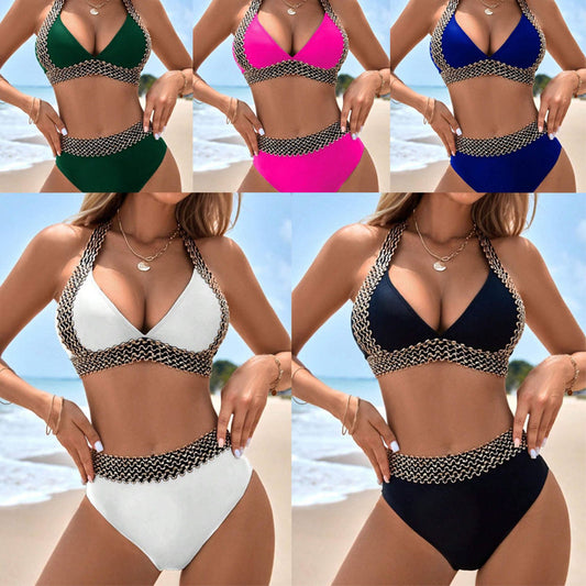 ✨🔥【S-XL】👙 Γυναικείο μαγιό δύο τεμαχίων με βολάν