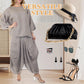 🎉【S-4XL】✨Γυναικείο Σετ Ρούχων Lounge με Oversized T-Shirt και Φούστα
