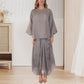 🎉【S-4XL】✨Γυναικείο Σετ Ρούχων Lounge με Oversized T-Shirt και Φούστα