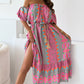 🌈【S-5XL】👗Ζωντανό Εκτύπωμα Φόρεμα Χωρίς Ώμους | Φωτεινά Χρώματα για Ευχάριστες Δονήσεις