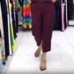 💖【S-5XL】✨Γυναικείο σετ αμάνικο μπλουζάκι & παντελόνι δύο τεμαχίων αμιγούς χρώματος