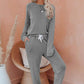 Women’s Casual Loose Fit Top & Pants 2-Pieces Set